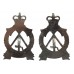 Pair of Royal Pioneer Corps Anodised (Staybrite) Collar Badges