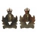 Pair of Intelligence Corps Anodised (Staybrite) Collar Badges