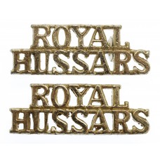 Pair of Royal Hussars (ROYAL/HUSSARS) Anodised (Staybrite) Should