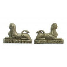 Pair of Dorsetshire Regiment Collar Badges