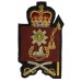 Scots Guards Warrant Officer Class 2 W.O.II Bullion Sleeve Badge