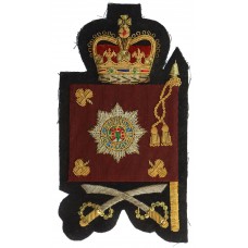 Irish Guards Warrant Officer Class 2 W.O.II Bullion Sleeve Badge - Queen's Crown
