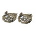 Pair of Indian Police Collar Badges - King's Crown
