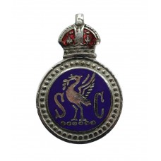 Liverpool Special Constabulary Enamelled Lapel Badge - King's Cro