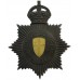 City of London Police Black Star Helmet Plate - King's Crown