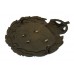 Monmouthshire Constabulary Black Wreath Helmet Plate - King's Crown