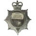 Bedfordshire Police Enamelled Helmet Plate - Queen's Crown