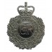 Devon Constabulary Wreath Helmet Plate - Queen's Crown