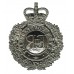 Devon Constabulary Wreath Helmet Plate - Queen's Crown