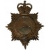 Hertfordshire Constabulary Night Helmet Plate - Queen's Crown