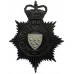 West Sussex Constabulary Night Helmet Plate - Queen's Crown