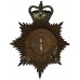 West Sussex Constabulary Night Helmet Plate - Queen's Crown