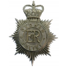 Oldham Borough Police Helmet Plate - Queen's Crown