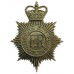 Portsmouth City Police Helmet Plate - Queen's Crown