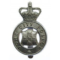 York City Police Cap Badge - Queen's Crown