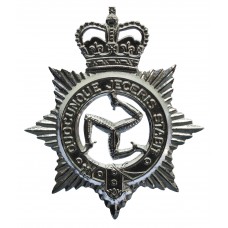 Isle of Man Constabulary Cap Badge - Queen's Crown