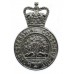 Worcestershire Constabulary Cap Badge - Queen's Crown