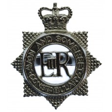 Avon and Somerset Constabulary Cap Badge - Queen's Crown