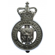 East Riding of Yorkshire Constabulary Cap Badge - Queen's Crown