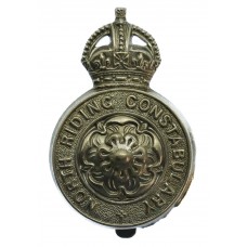 North Riding Constabulary Cap Badge - King's Crown