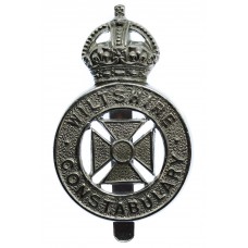 Wiltshire Constabulary Cap Badge - King's Crown