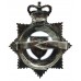 West Mercia Constabulary Senior Officer's Enamelled Cap Badge - Queen's Crown