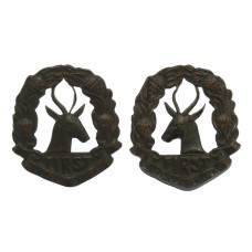 Pair of South African First Reserve Brigade Collar Badges