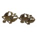 Pair of 1st King's Dragoon Guards Collar Badges