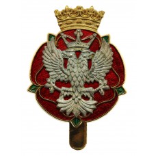 Royal Mercian & Lancastrian Yeomanry Enamelled Cap Badge