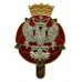Royal Mercian & Lancastrian Yeomanry Enamelled Cap Badge