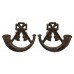 Pair of Light Infantry Officer's Service Dress Collar Badges