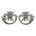 Pair of Duke of Cornwall's Light Infantry Anodised (Staybrite) Collar Badges