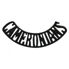 Cameronians (Scottish Rifles) (CAMERONIANS) Shoulder Title