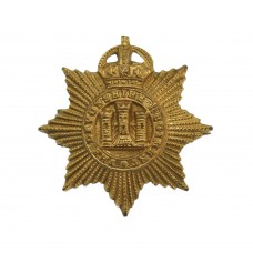 Devonshire Regiment Sweetheart Brooch/Lapel Badge - King's Crown