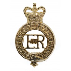 EIIR Household Cavalry Anodised (Staybrite) Cap Badge