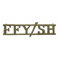 Fife & Forfar Yeomanry/Scottish Horse (FFY/SH) Shoulder Title