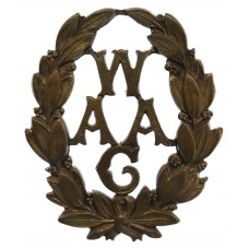 Women's Army Auxiliary Corps (W.A.A.C.) Numbered Cap Badge