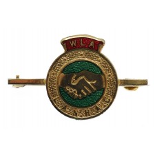 Women's Land Army (L.A.N.R.A.C.) Enamelled Lapel Badge