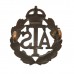 Auxiliary Territorial Service (A.T.S.) Officer's Service Dress Collar Badge - King's Crown