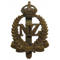 New Zealand Expeditionary Force (N.Z.E.F.) Cap Badge - King's Cro