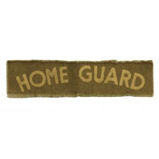 Home Guard (HOME GUARD) WW2 Painted Cloth Shoulder Title