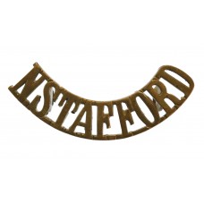 North Staffordshire Regiment (N.STAFFORD) Shoulder Title