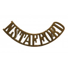 North Staffordshire Regiment (N.STAFFORD) Shoulder Title
