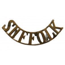 Suffolk Regiment (SUFFOLK) Shoulder Title