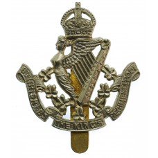 8th (Irish) Bn. King's Liverpool Regiment Cap Badge - King's Crow