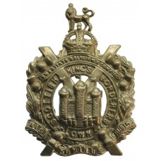 King's Own Scottish Borderers (K.O.S.B.) Cap Badge - King's Crown