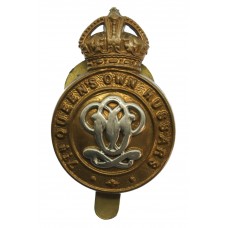7th Queen's Own Hussars Cap Badge - King's Crown