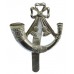 Light Infantry Anodised (Staybrite) Cap Badge