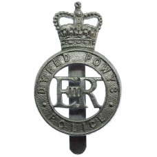 Dyfed Powys Police Cap Badge - Queen's Crown
