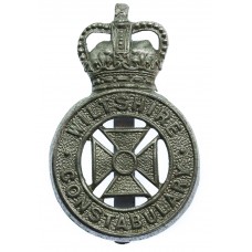 Wiltshire Constabulary Cap Badge - Queen's Crown